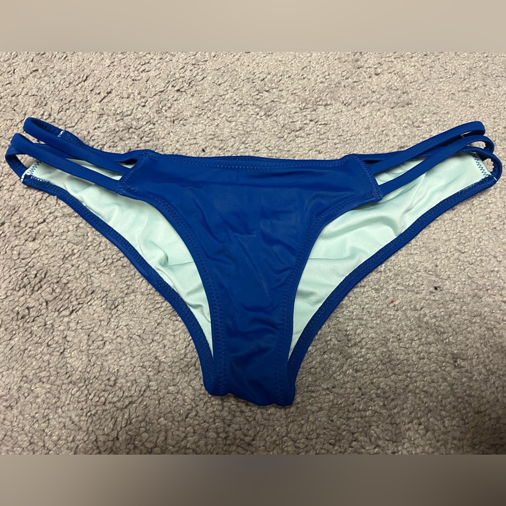 Victoria's Secret Royal Blue Double-Strap Bikini Bottom